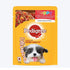 Pedigree Puppy Chicken and Liver Chunks Flavour in Gravy with Vegetables, Wet Dog Food 70 g