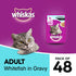Whiskas Adult (1+Yrs) Whitefish in Gravy (Monthly Pack), Wet Cat Food 85 g (Pack of 48 Pouches)