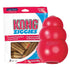 KONG Classic Durable Natural Rubber Dog Toy, Red