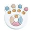 PetVogue, Round shaped Interactive Game Puzzle, Slow Feeder Food Dispenser for Dog/Cat