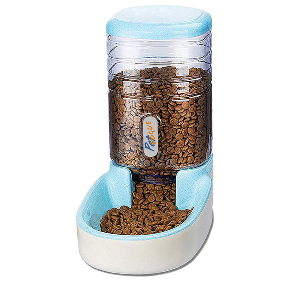 PetVogue Pet Feeder Food Dispenser for Dogs Cats,Self-Dispensing Gravity  Pet Food Feeder