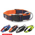 GEARBUFF Pet Walk Premium Collar for Dogs, Navy & Orange