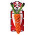 Gearbuff Cord Carrot Rope chew toy, Orange & Green