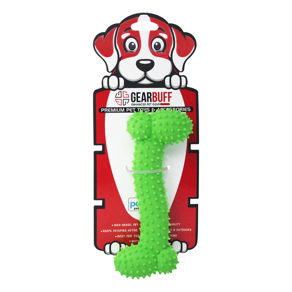 Gearbuff Spiky Curved Bone Chew Toy