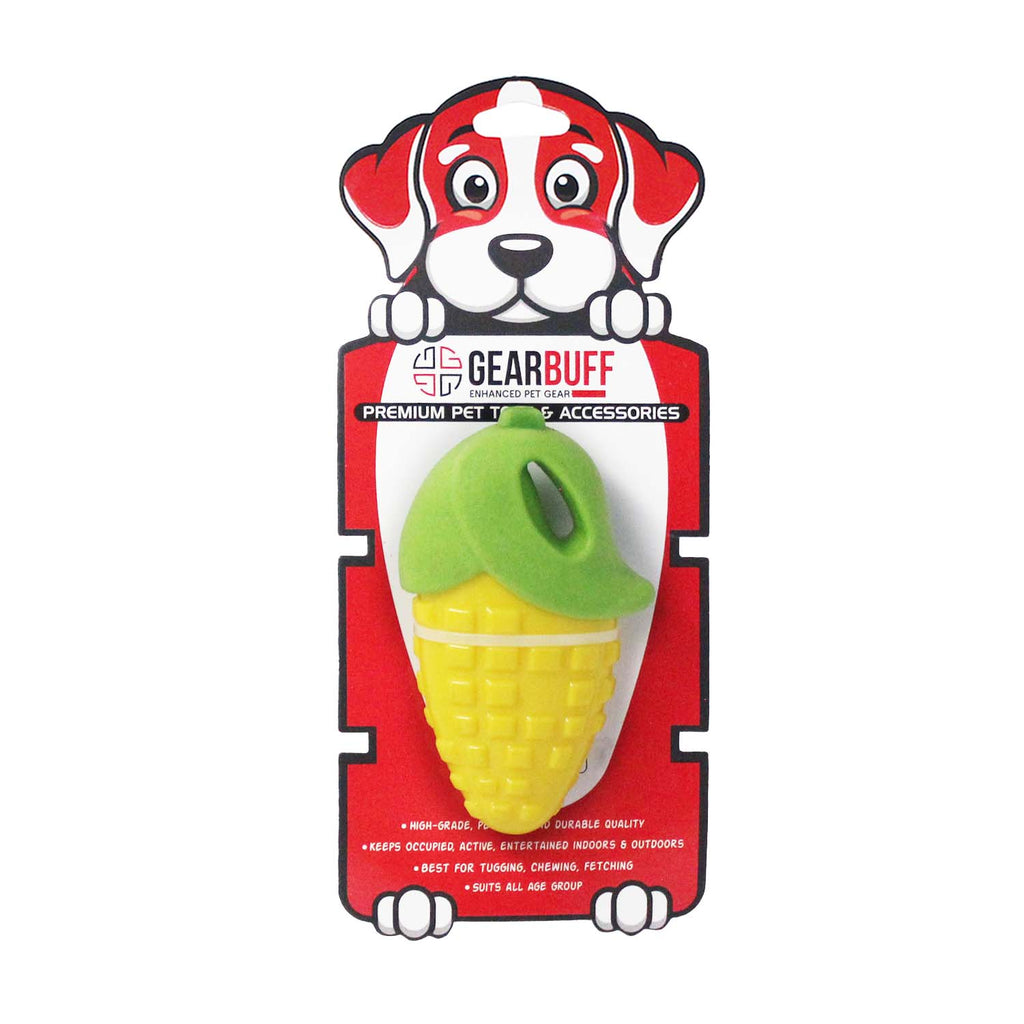 Gearbuff Corny chew teething toy, Corn