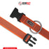 GEARBUFF Sports Collar for Dogs, Orange & Limestone