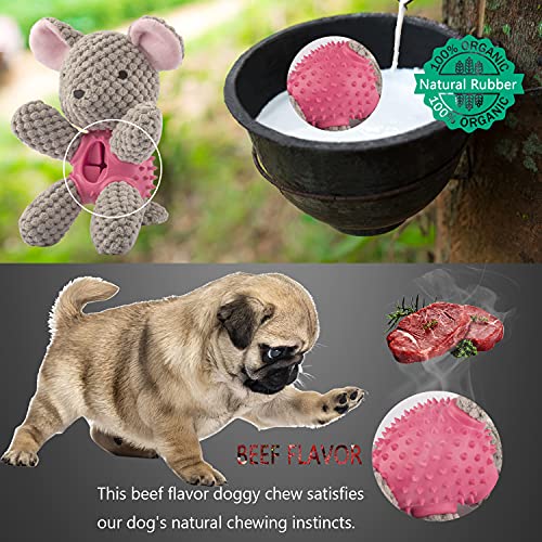 Squeaky Dog Toys Funny Leaking Food Squeeze Interactive Dog Puzzle