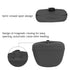 AUDWUD- Silicone Dog Treat Pouch - Clip on Portable Training Container ââ‚¬â€œ Convenient Magnetic Buckle Closing and Waist Clip - 100% FDA Certified Food Grade Silicone & BPA Free