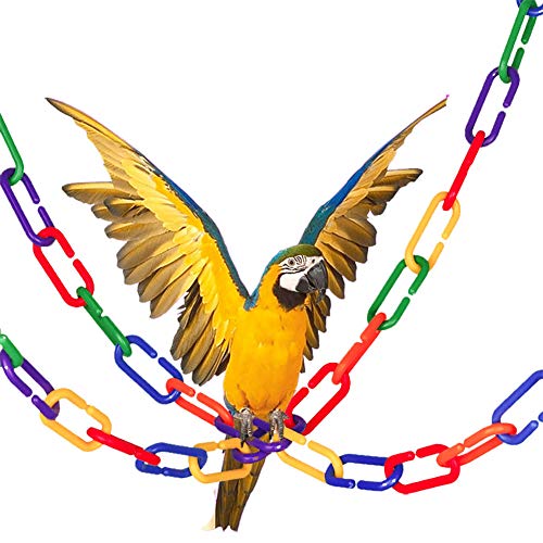JIALEEY 600 Piece Plastic C-Clips Hooks Chain Links Rainbow C-Links Ch –  PETOLY