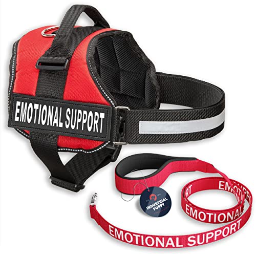 Industrial Puppy Service Dog Vest Harness With Emotional Support