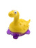 GiGwi Suppa Puppa Alligator Dog Toy, Yellow and Purple, Small