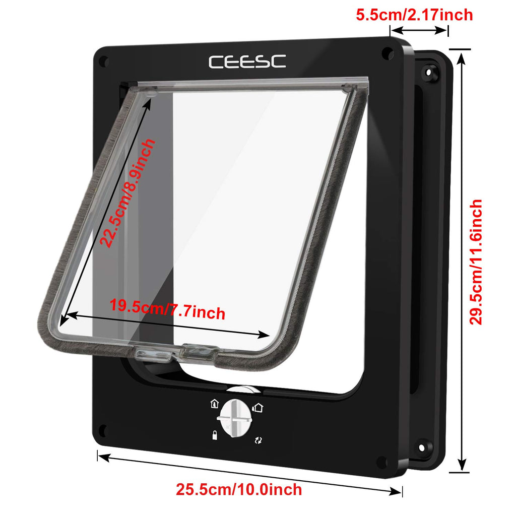 Ceesc cat deals flap door
