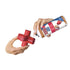 KONG Jump'N Jack Dog Toy Medium Red