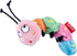 GiGwi Thirsty Catnip Cat Toy - Caterpillar Filled with Catnip Inside, Multicoloured