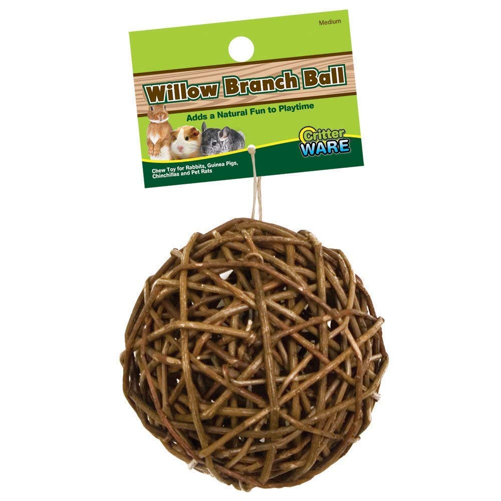 Willow Branch Ball for Small Animals Pack of 3 PETOLY