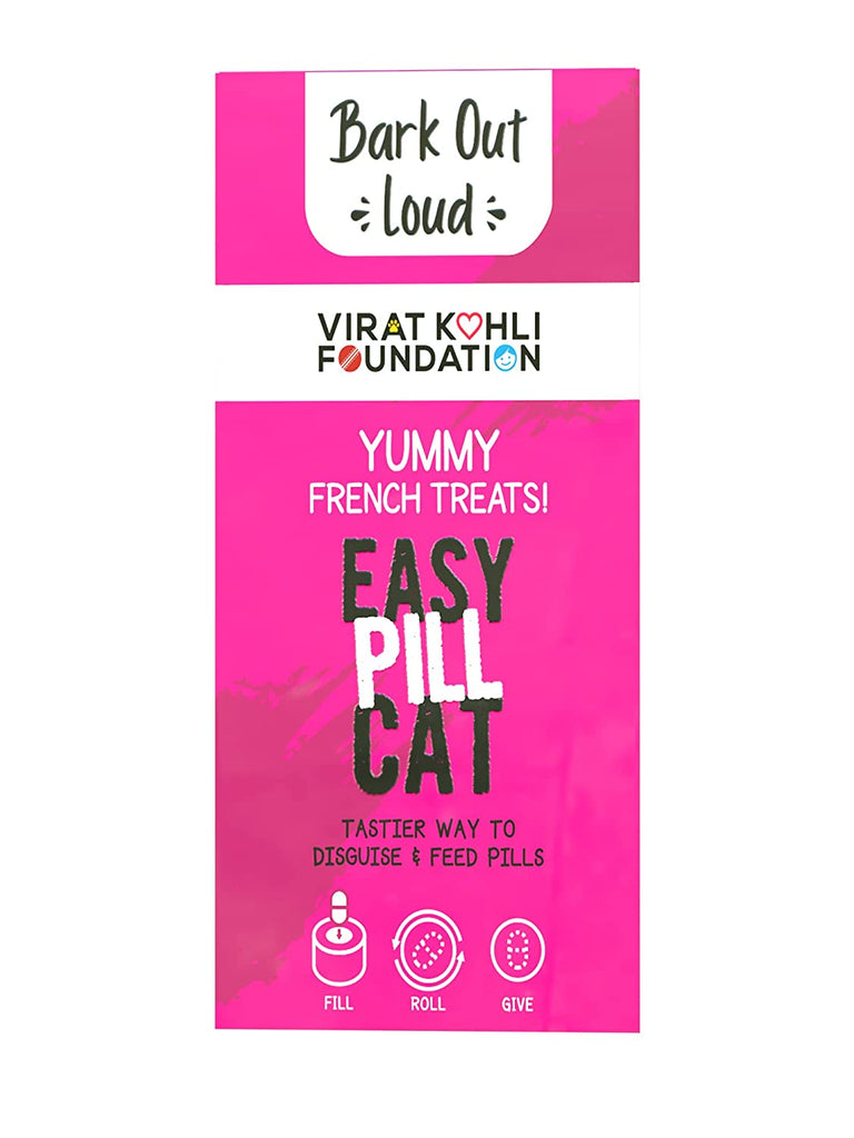 Bark Out Loud, Easy Pill Medicine Treat, with Chicken & Duck Meat for Cats, 10 GMS (Pack of 3)