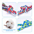 Feeko Dog Rope Toys for Large and Medium Aggressive Chewers, 2 Pack Heavy Duty XL Dog Rope Toy for Large Breed, Indestructible Dog Chew Toys, Tug of War Dog Toy, 100% Cotton Teeth Cleaning