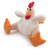 Small White Rooster with Chew Guard Technology Plush Dog Toy