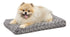 MidWest Quiet Time Pet Bed Deluxe Gray Ombre Swirl 21 x 12