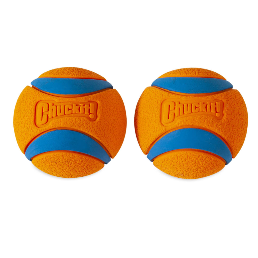 Orange and deals blue dog ball