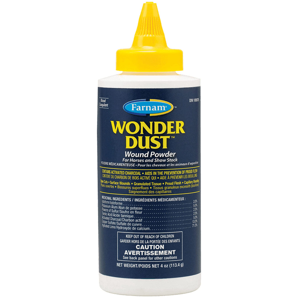 Farnam Wonder Dust Wound Powder for Horses and Show Stock, 4 oz