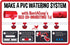 RentACoop Automatic Chicken Water Nipple Cup Waterer Kit for Poultry (Pack of 6)