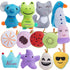 26 Pack Multicolored Squeaky Dog Toys for Small Dogs Bulk Pet Puppies Cute Puppy Squeaky Squeakers Toy Plush Dog Toys