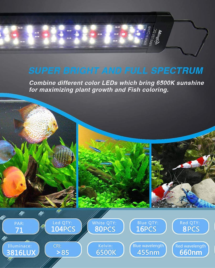 Mingdak led hotsell aquarium light
