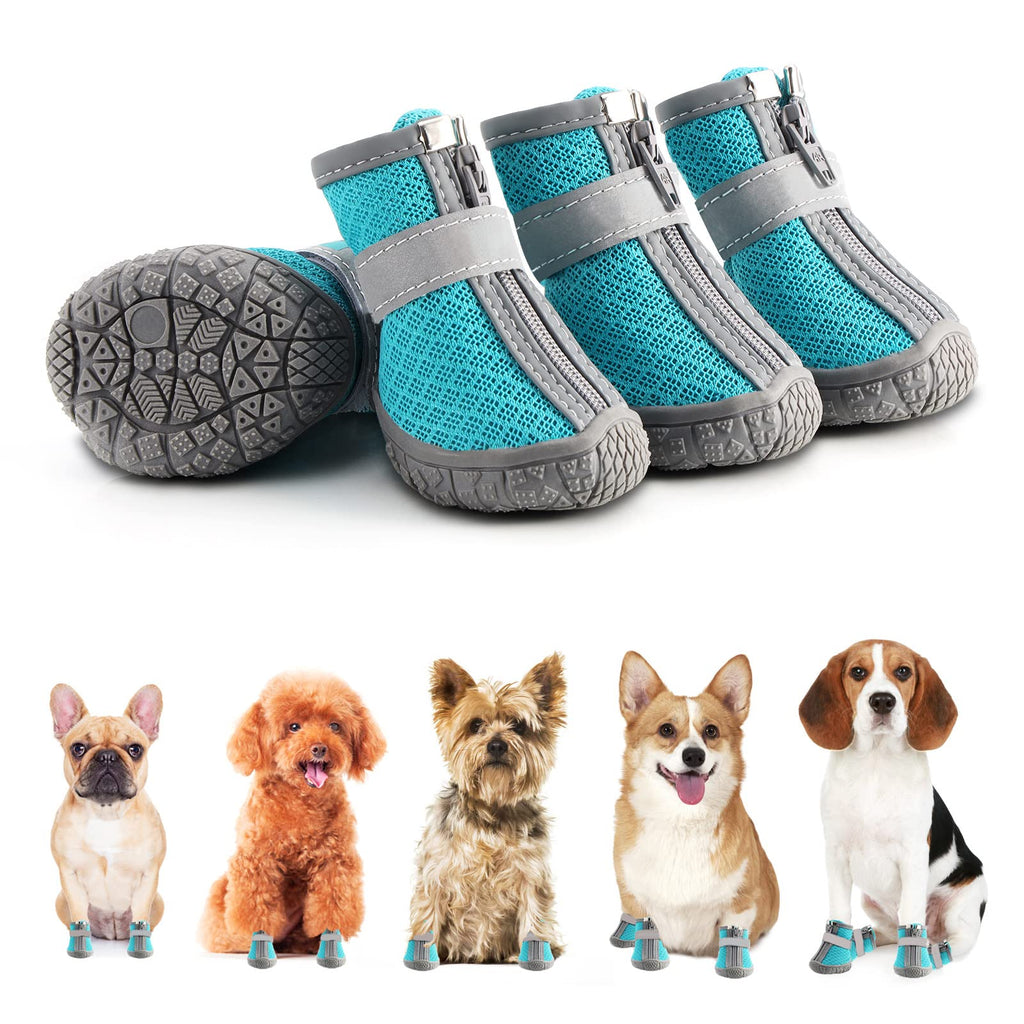 Non-slip Summer Shoes for Dogs Breathable Sandals For Small Dogs Pet Dog  Sneakers For Chihuahua Puppy Cat Shoes Net Boots - AliExpress