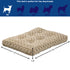 Midwest Quiet Time Pet Bed Deluxe Mocha Ombre Swirl 17 x 11