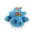 goDog Gators With Chew Guard Technology Tough Plush Dog Toy, Blue, Small (774018)