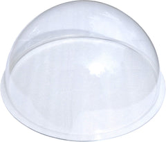 SUPREMETECH Acrylic Dome/Plastic Hemisphere - Clear - 13 Diameter, 3/4  Flange with Pre-Drilled Holes