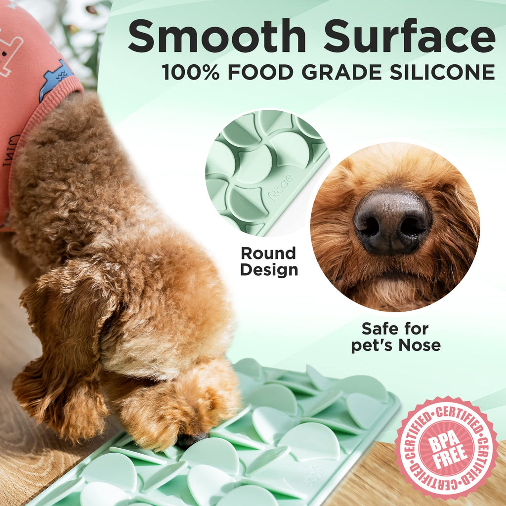 Rcae Silicone Snuffle Mat for Dog - Durable & Washable Feeding Mat - E –  PETOLY