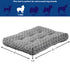 MidWest Quiet Time Pet Bed Deluxe Gray Ombre Swirl 21 x 12