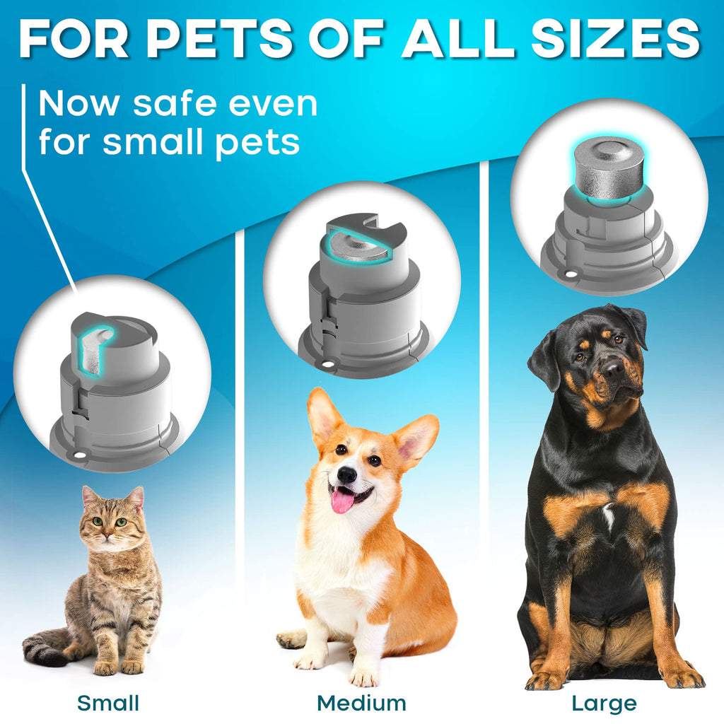 Pet Nail Grinder Nail Cutter Automatic With Light And 3 Mode Settings  Rechargeable And Portable