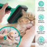 uff 'n Ruffus Self-Cleaning Slicker Brush + 2 Free Bonuses | 7.5 Steel Comb + Pet Nail Clippers |Grooming Supplies Great for All Breeds & Hair Types (Grooming Set (with Free Bonus))