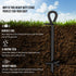SÃƒ¤ker Premium Tie Out Stake ââ‚¬â€œ Heavy Duty Anchor That fits Any Dog ââ‚¬â€œ Perfect Tether for Tie-Out Cable