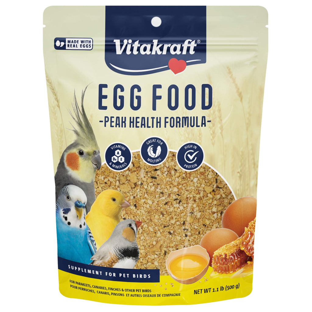 Vitakraft Peak Health Formula Egg Food Daily Supplement, 1.1 lb