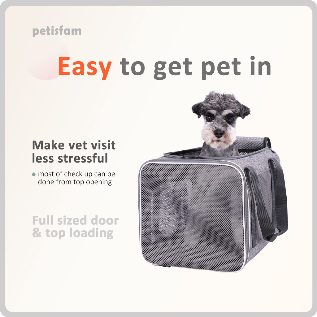 petisfam Large Cat Carrier Designed Especially for Sensitive Cats PETOLY