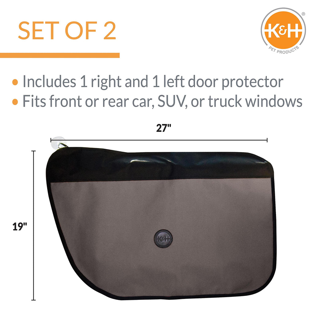K&H Manufacturing Vehicle Door Protector, Gray, 19 by 27