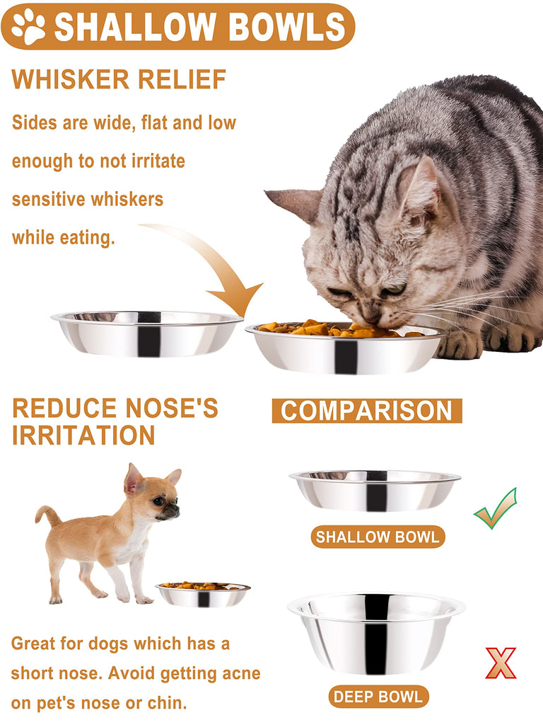 Whisker relief sales cat bowl