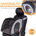 K&H Pet Products Travel Safety Pet Carrier Large Gray 29.5 x 22 x 25.5