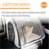 K&H Pet Products Travel Safety Pet Carrier Large Gray 29.5 x 22 x 25.5