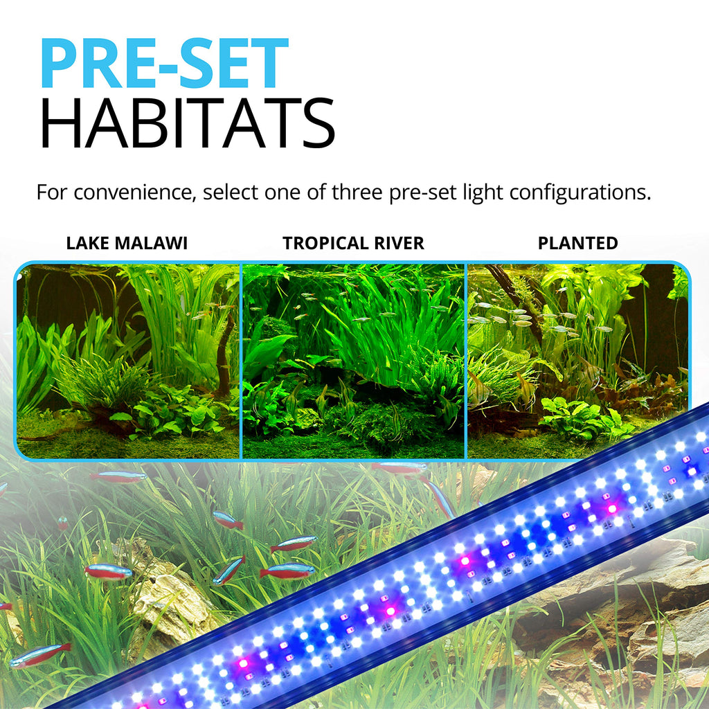 Fluval Fresh and Plant 3.0 LED Light Fixture, 32 Watt