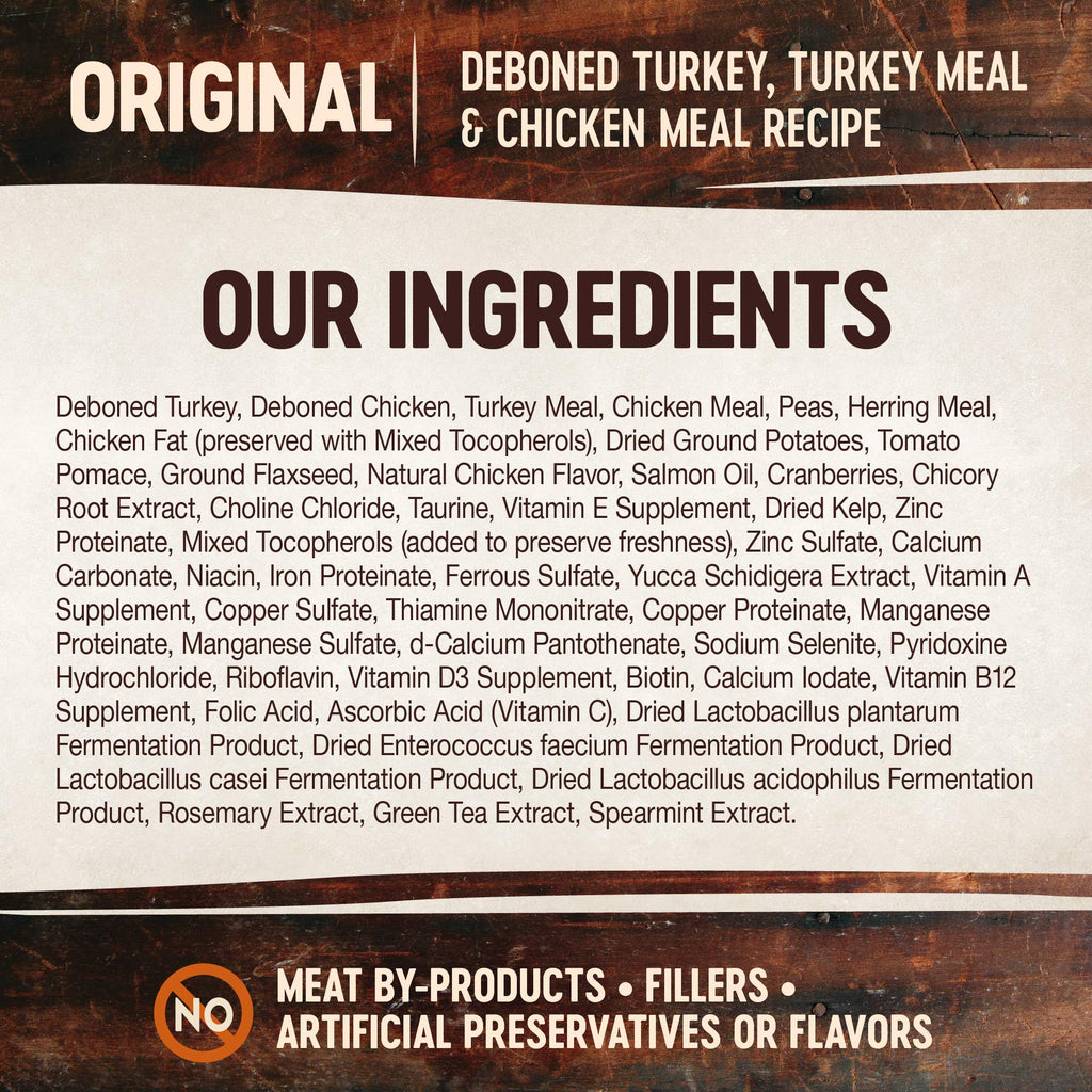 Wellness CORE Natural Grain Free Dry Cat Food, Original Turkey &amp; Chicken Recipe, 11-Pound Bag
