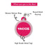 Taggie, Gradient X03 Pet Tag, Circle