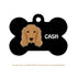 Taggie, Cocker Spaniel Dog Tag, Bone