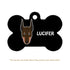 Taggie, Doberman Dog Tag, Bone
