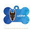 Taggie, Doberman Dog Tag, Bone