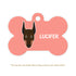 Taggie, Doberman Dog Tag, Bone